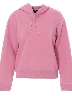 A.P.C. Cotton hooded sweatshirt - Pink -